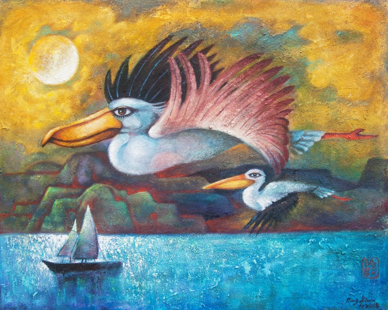 Sea Bird by artist Ping Irvin